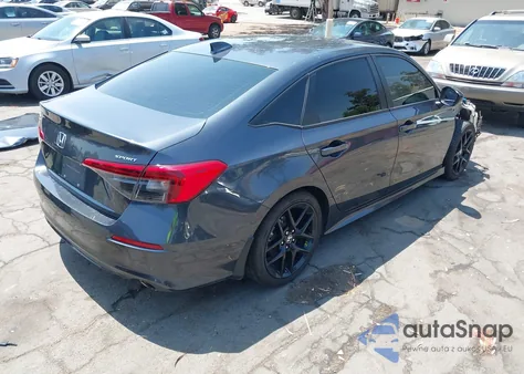 2022 Honda Civic Sport from USA, damaged, VIN 2HGFE2F52NH571164